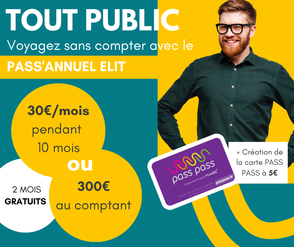 Pass Annuel Elit Tout Public
