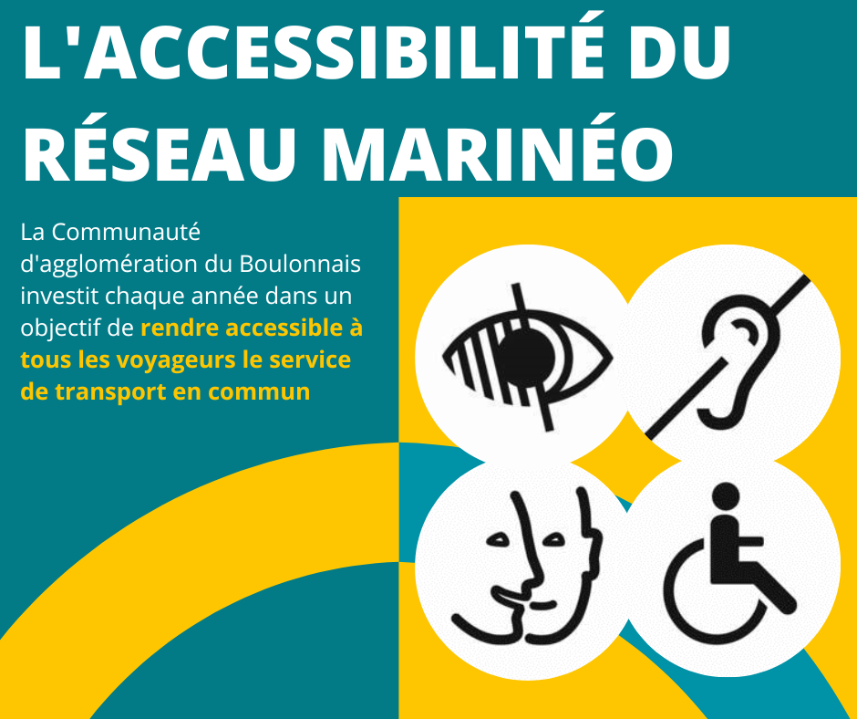 L'accessibilité du réseau Marinéo