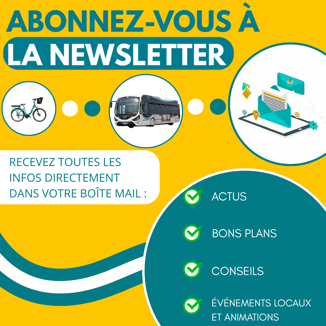 Abonnez vous à la newsletter