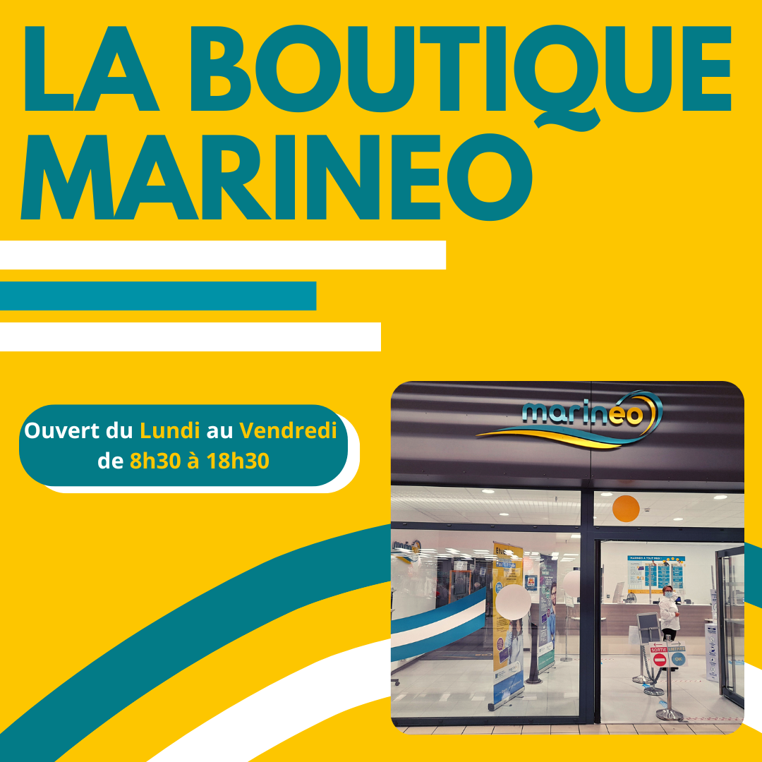 Les horaires de la boutique marinéo