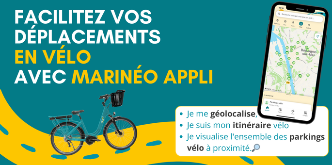 Facilitez vos déplacements en vélo avec Marinéo appli