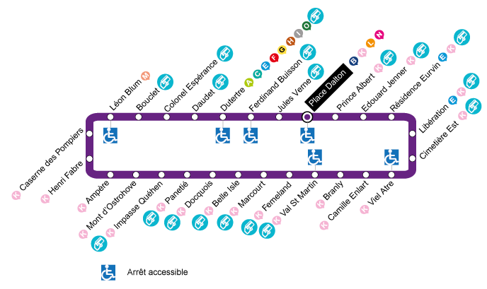 Thermomètre de ligne THEMIO