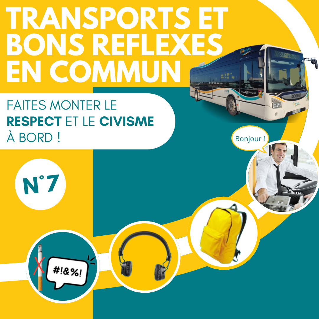 Règles de civisme dans les transports
