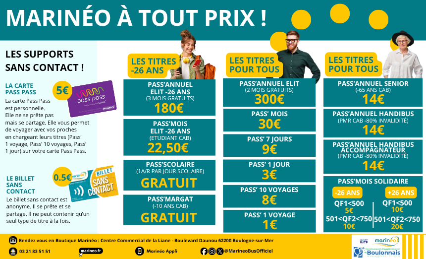 gamme tarifaire