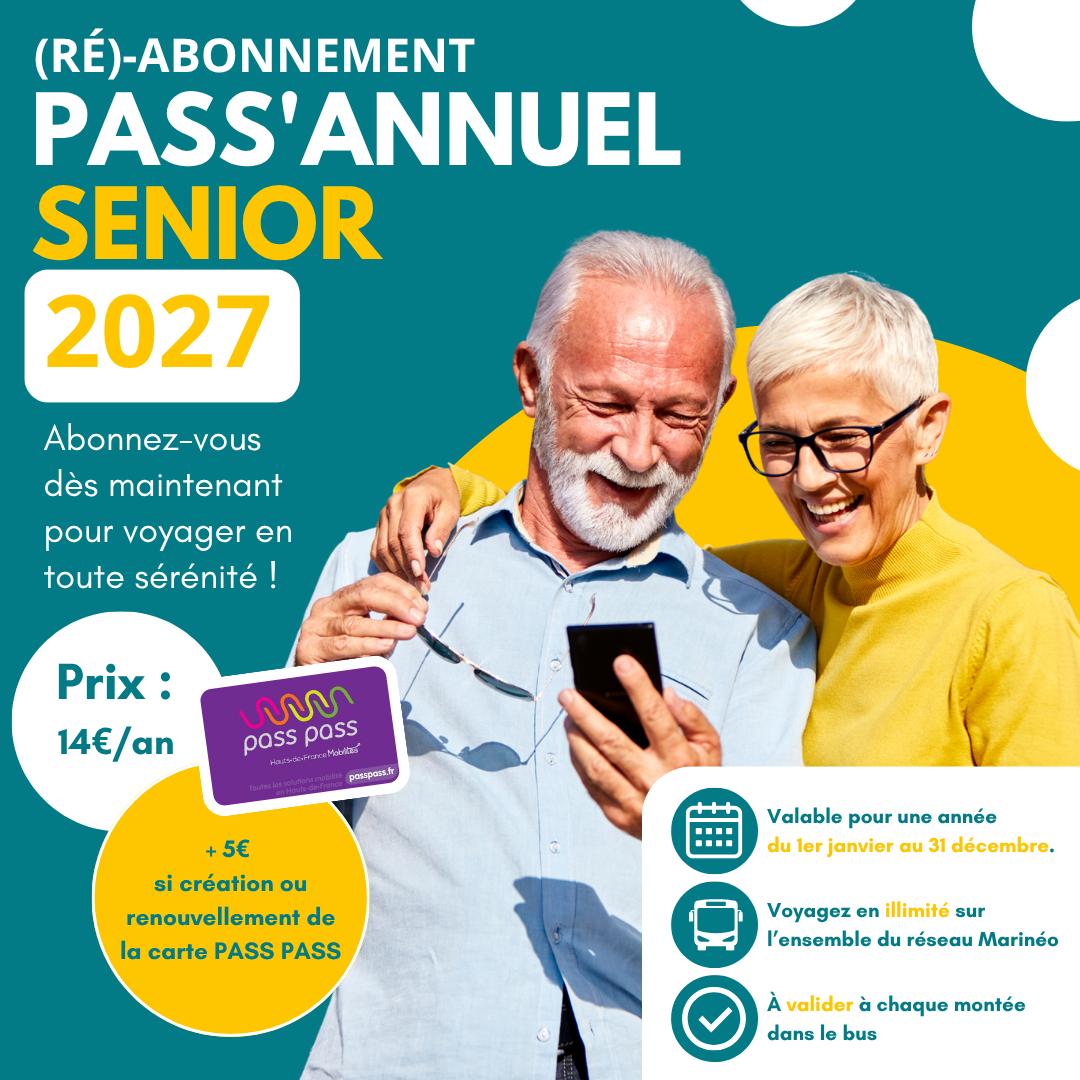 Pass Annuel Senior