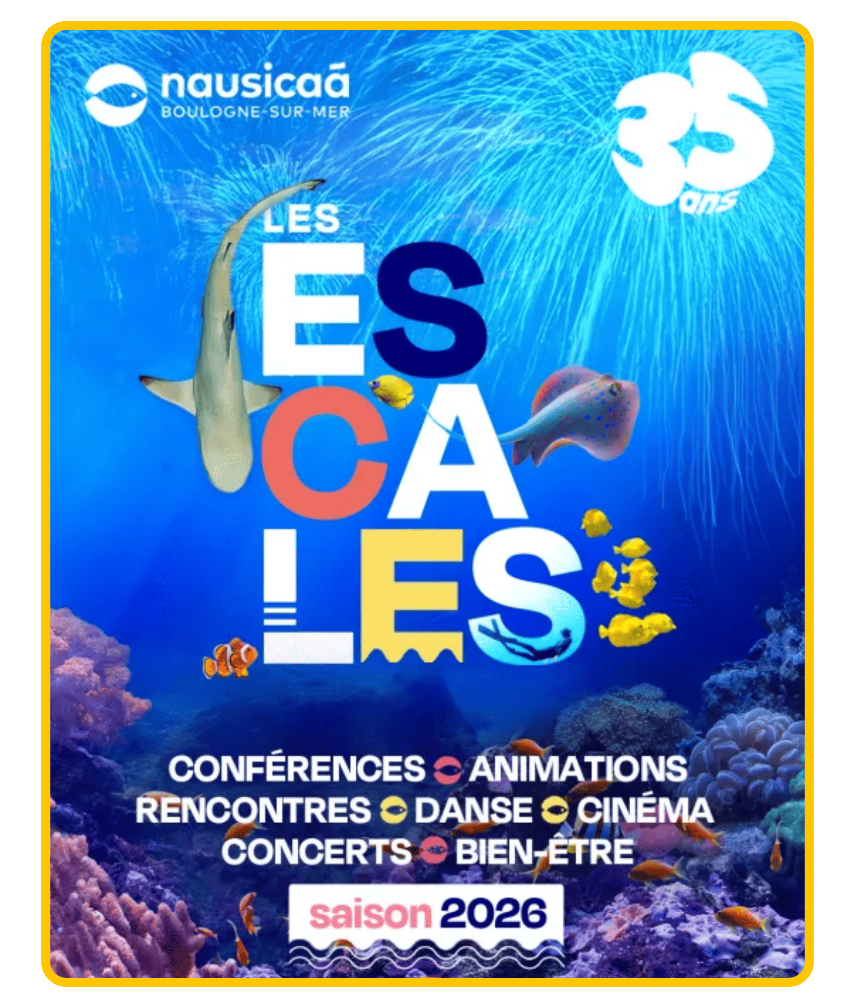 Affiche Escales Nausicaa