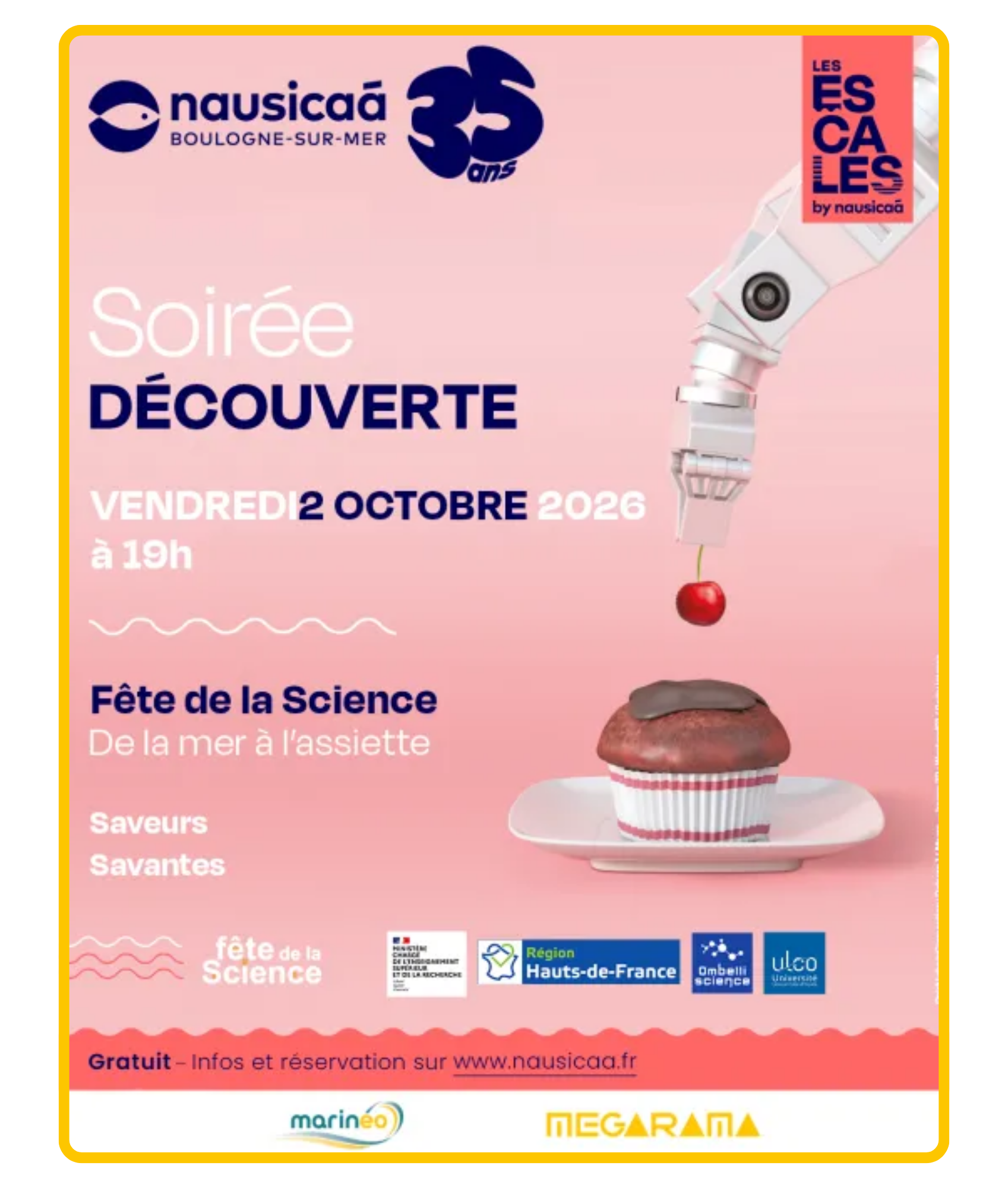 Affiche Nausicaa Soirée Découverte
