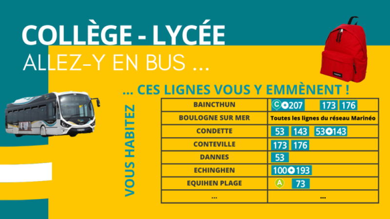 Flyer scolaire - publicité