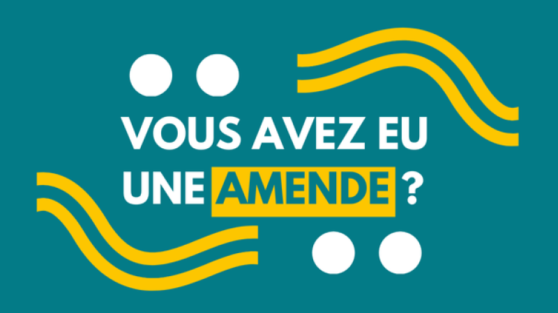 Vous avez eu une amende ?