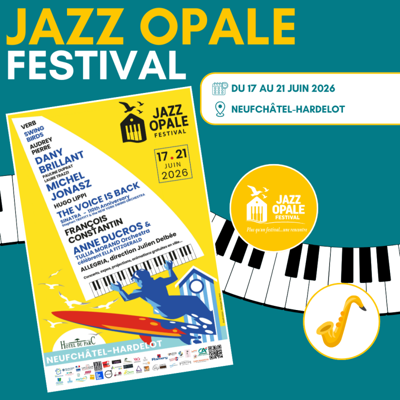 Partenariat JAZZ OPALE FESTIVAL 