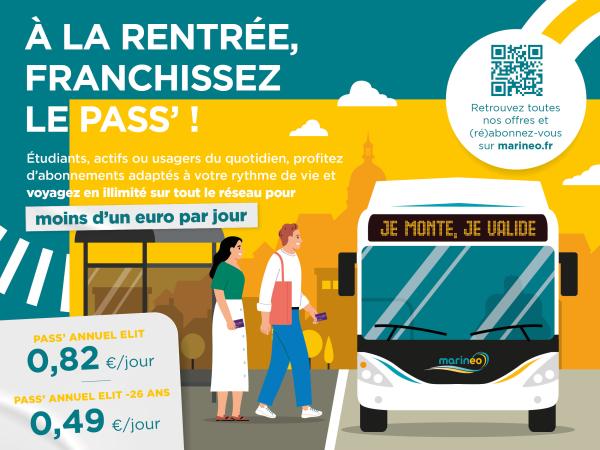 A la rentrée, franchissez le Pass' !
